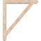 Ekena Millwork Traditional Craftsman Smooth Bracket w/ Offset Brace, Douglas Fir, 5 1/2"W x 38"D x 44"H BKT0604X38X44TRA04SDF - alternate 2